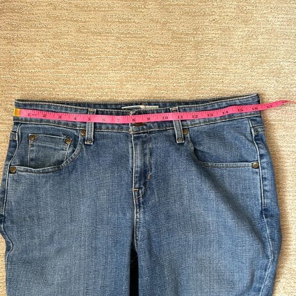 Levi Signature Mid Rise Bootcut Jeans Size 33 - Picture 8 of 10